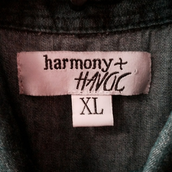 Harmony & Havoc Denim Shirt Dress - Picture 5 of 7